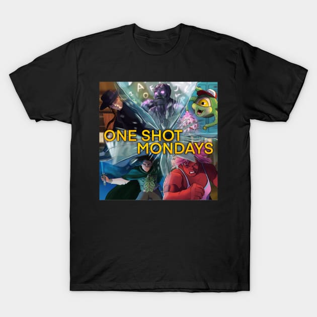 One Shot Mondays Logo T-Shirt by Thornvale Store